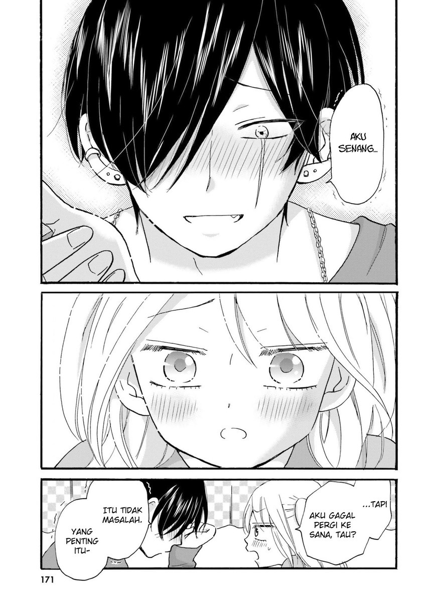 Yankee-kun to Hakujou Gaaru Chapter 38 Bahasa Indonesia